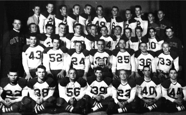 1957-58 Varsity Football Team