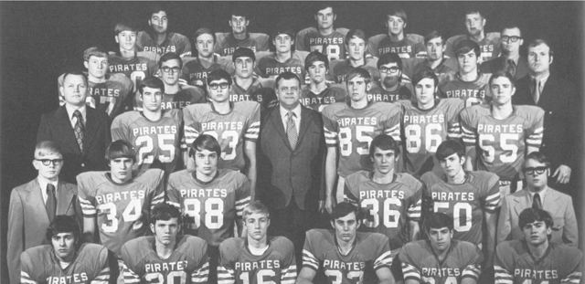 1971-72 Varsity Football Team