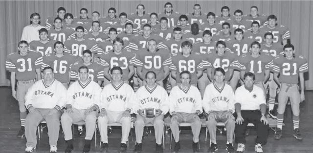 1995-96 Varsity Football Team