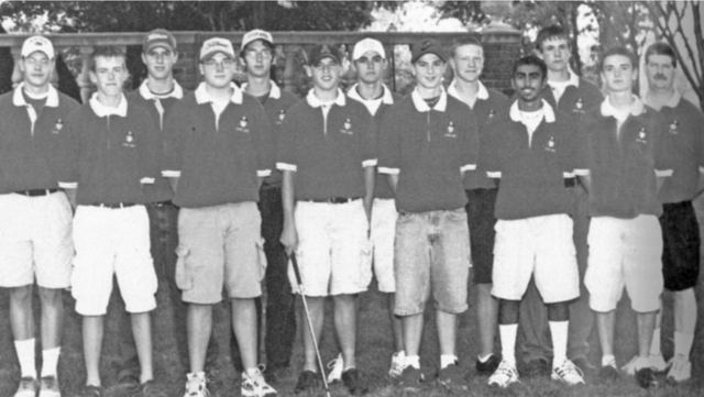 1999 Varsity Golf Team