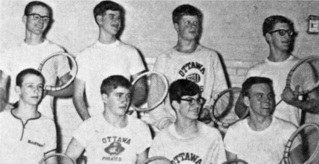 1965-66 Varsity Boys Tennis Team