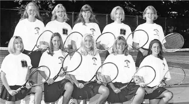 1996-97 Varsity Girls Tennis Team