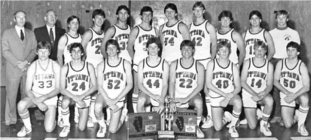 1982-83 Varsity Boys Basketball Team